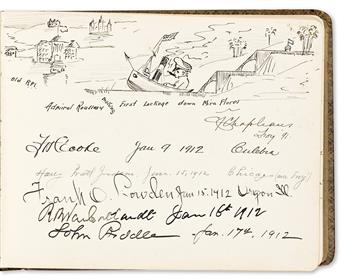 (FAMILY PAPERS.) Papers of naval engineer Harry H. Rousseau, an important force in the construction of the Panama Canal.